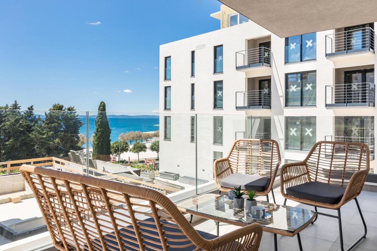 Elysian Zen Luxury Apartment - Two Bedroom Apartment With Terrace And Sea View Split Eksteriør billede